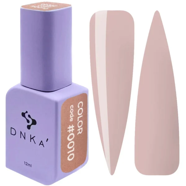 COLOR GEL POLISH "DNKa", 12 ml #0010