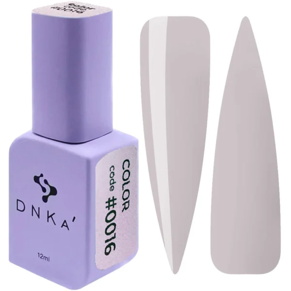 COLOR GEL POLISH "DNKa", 12 ml #0016