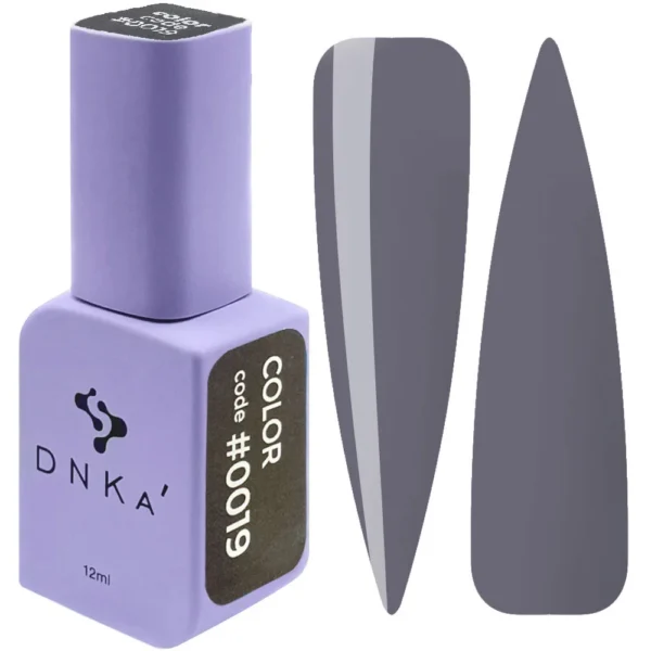 COLOR GEL POLISH "DNKa", 12 ml #0019