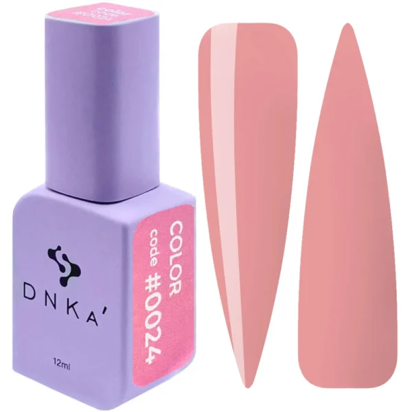 COLOR GEL POLISH "DNKa", 12 ml #0024