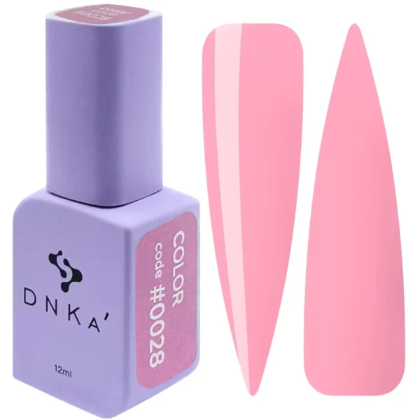COLOR GEL POLISH "DNKa", 12 ml #0028