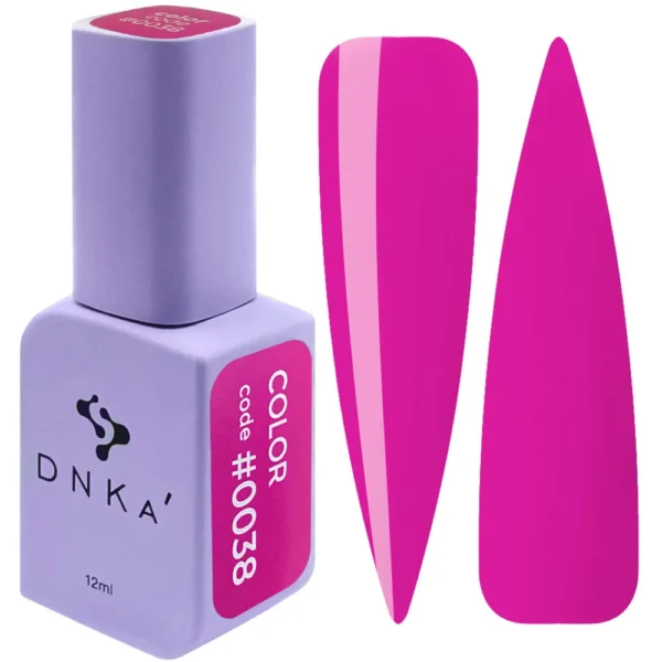 COLOR GEL POLISH "DNKa", 12 ml #0038