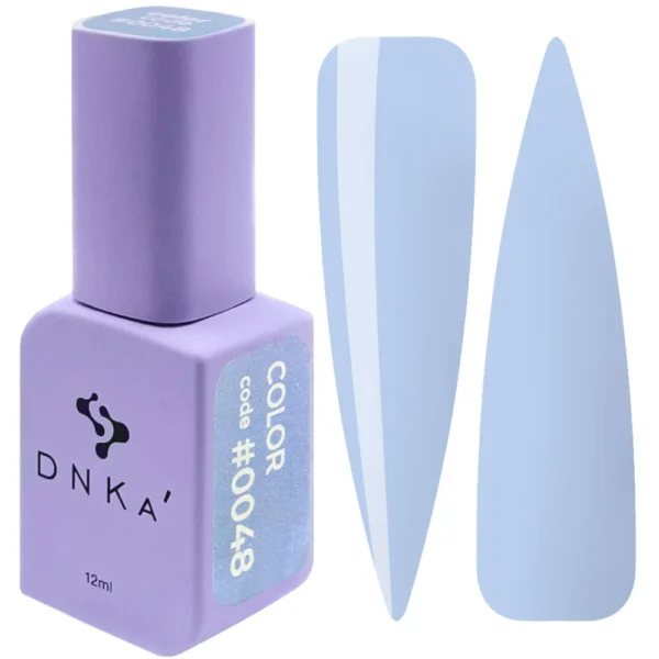 COLOR GEL POLISH "DNKa", 12 ml #0048