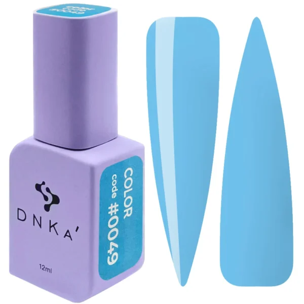 COLOR GEL POLISH "DNKa", 12 ml #0049