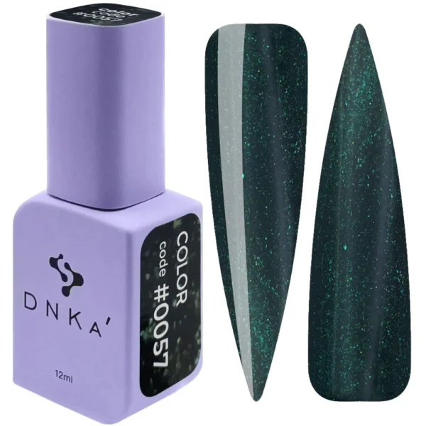 COLOR GEL POLISH "DNKa", 12 ml #0057