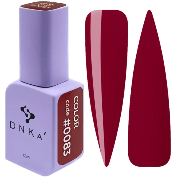 COLOR GEL POLISH "DNKa", 12 ml #0083