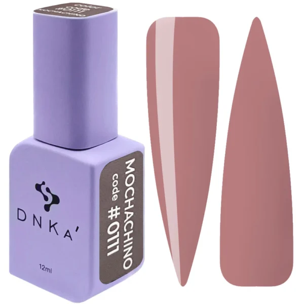 COLOR GEL POLISH "DNKa", 12 ml #0111 Mochachino