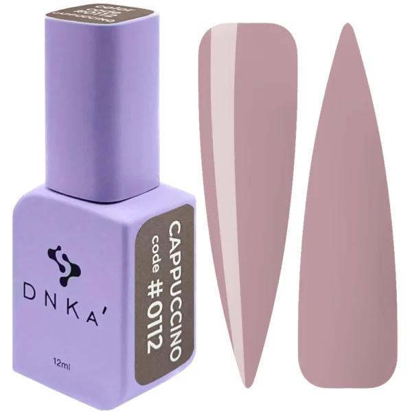 COLOR GEL POLISH "DNKa", 12 ml #0112 Cappuccino