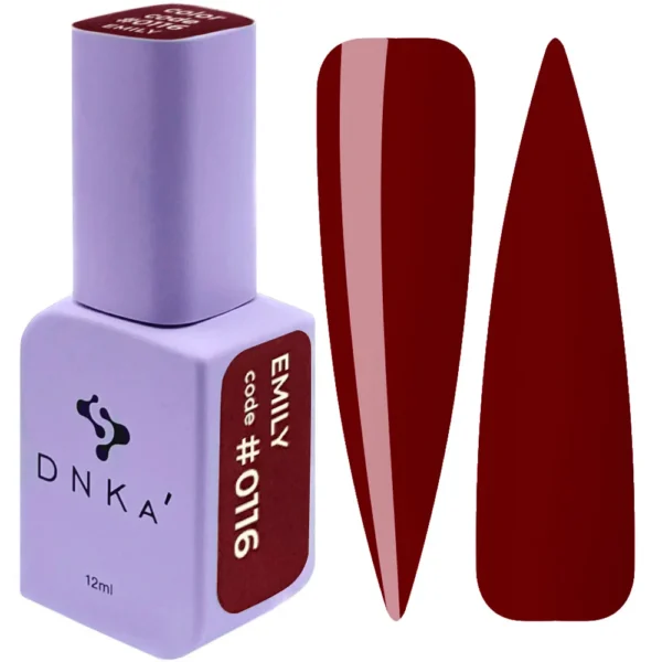 COLOR GEL POLISH "DNKa", 12 ml #0116 Emily