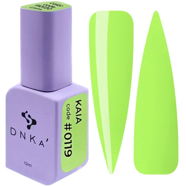 COLOR GEL POLISH "DNKa", 12 ml #0119 Kaia