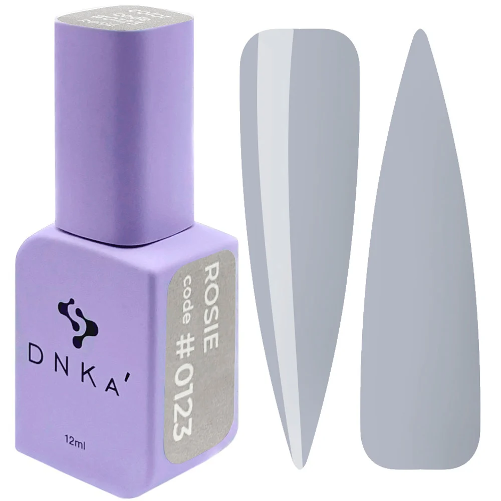 #0123 COLOR GEL POLISH "DNKa", 12 ml #0123 Rosie - Imagen 1