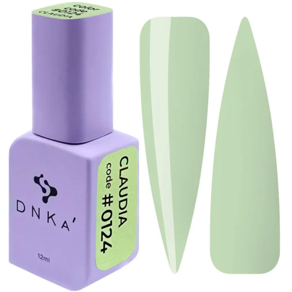 COLOR GEL POLISH "DNKa", 12 ml #0124 Claudia