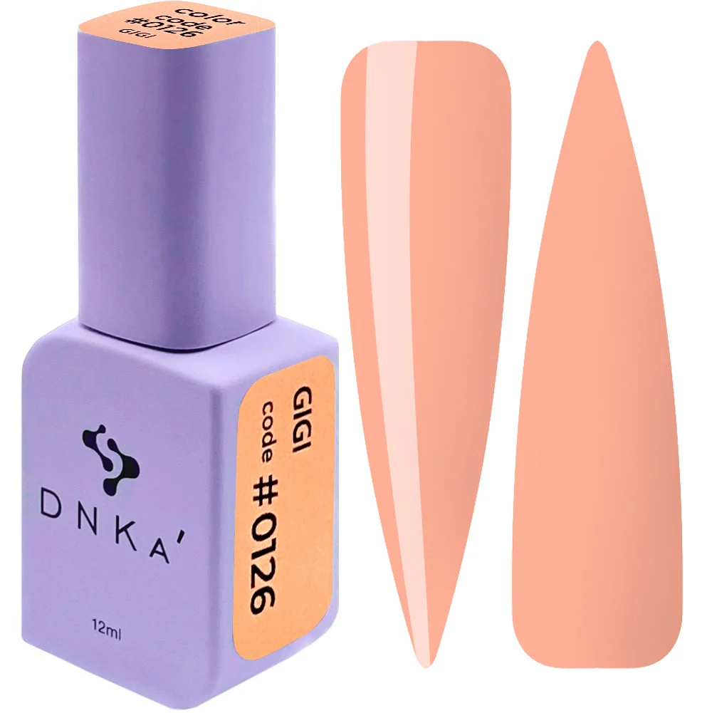 #0126 COLOR GEL POLISH "DNKa", 12 ml #0126 Gigi - Imagen 1