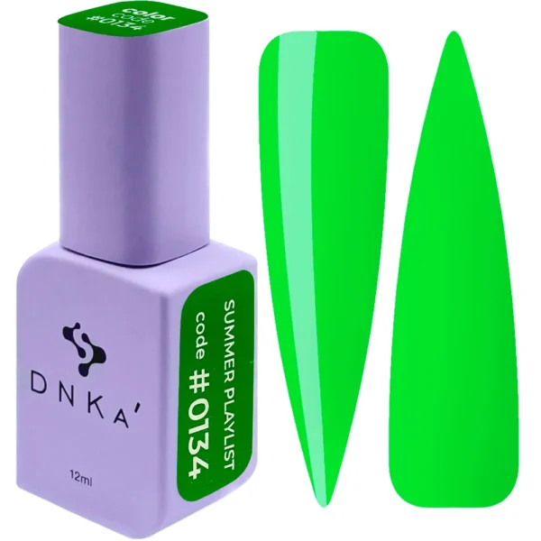 COLOR GEL POLISH "DNKa", 12 ml #0134 Summer Playlist