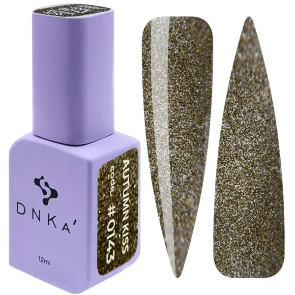 COLOR GEL POLISH "DNKa", 12 ml #0143
