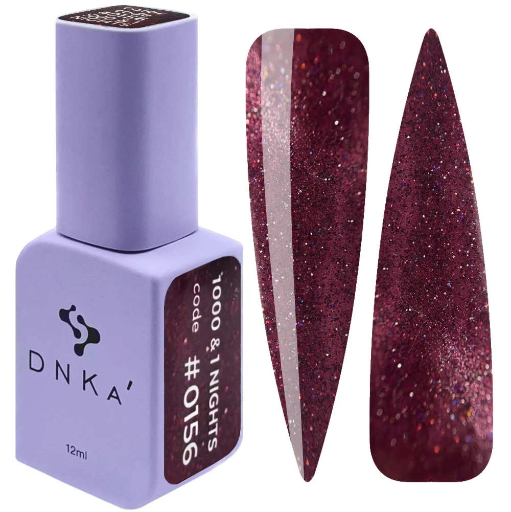 #0156 COLOR GEL POLISH "DNKa", 12 ml #0156 1000 & 1 NIGHTS - Imagen 1