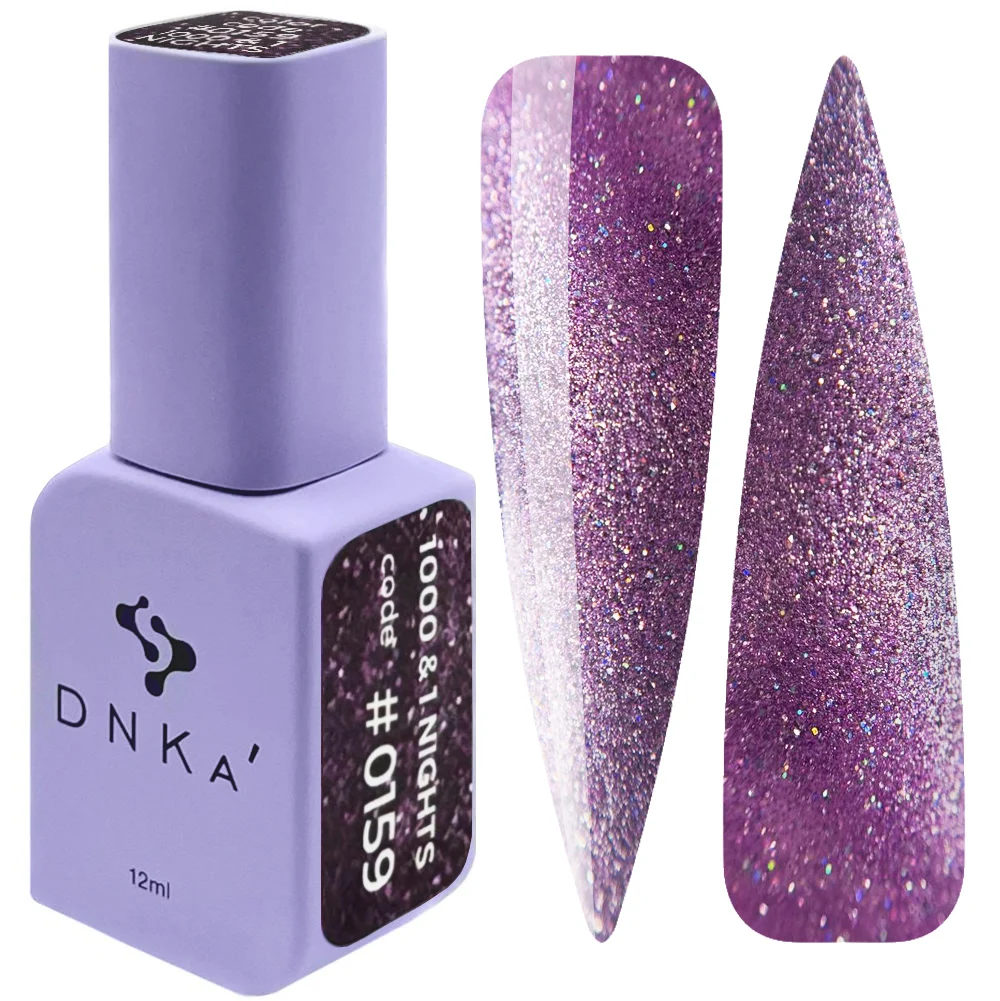 #0159 COLOR GEL POLISH "DNKa", 12 ml #0159 1000 & 1 NIGHTS - Imagen 1
