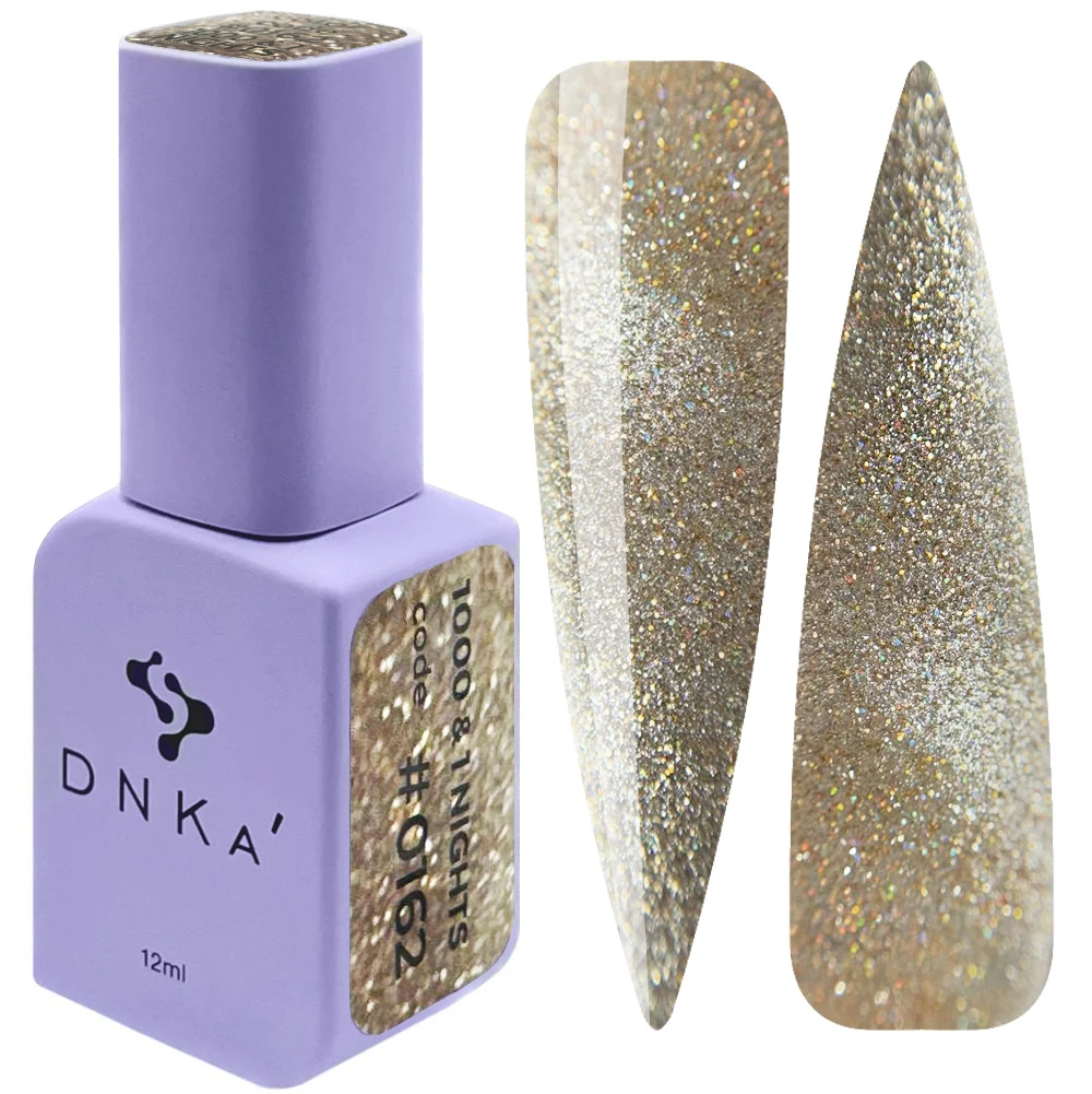 #0162 COLOR GEL POLISH "DNKa", 12 ml #0162 1000 & 1 NIGHTS - Imagen 1