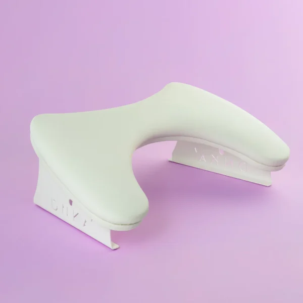 Anatomical armrest para manicure, WHITE