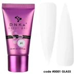 ACRYL GEL (tube) "DNKa", 30 ml #0001 Glass