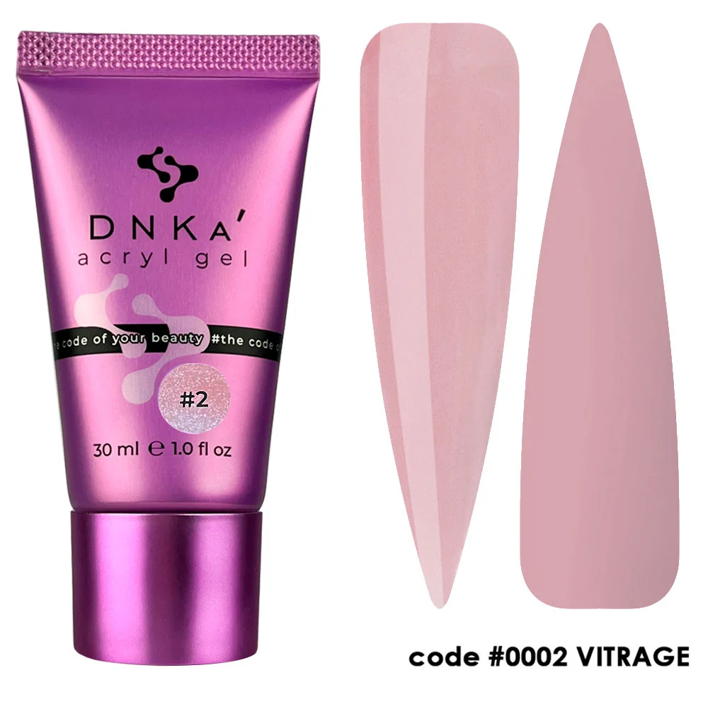 DNKa_acryl-gel_#02 ACRYL GEL (tube) "DNKa", 30 ml #0002 Vitrage - Imagen 1
