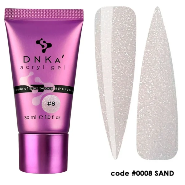 ACRYL GEL (tube) "DNKa", 30 ml #0008 Sand