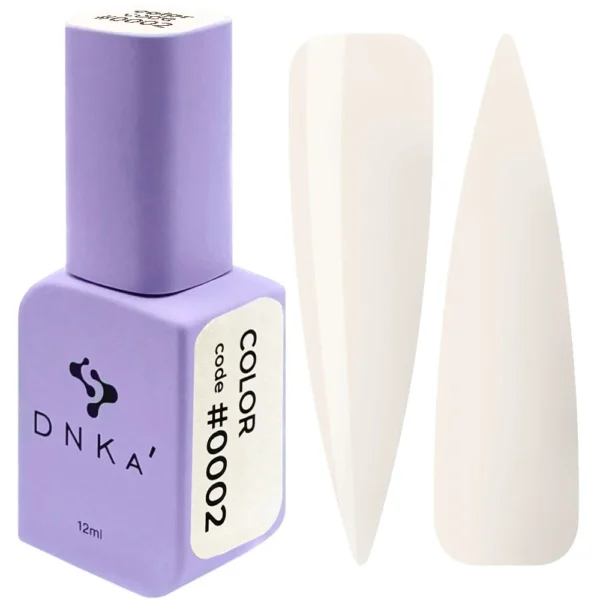 COLOR GEL POLISH "DNKa", 12 ml #0002