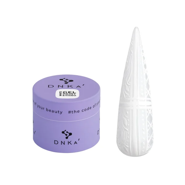 GEL PAINT ETHNO "DNKa", 5ml WHITE