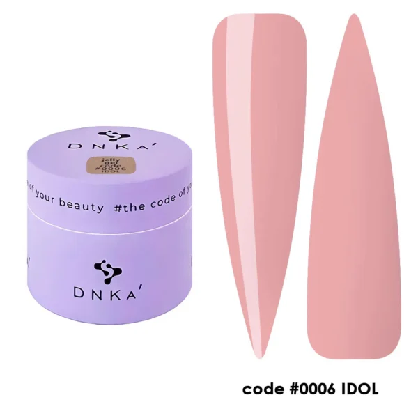JELLY GEL "DNKa", 15 ml #0006 Idol