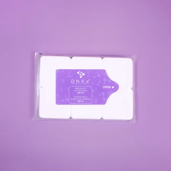 PERFORATED LINT FREE WIPES "DNKa", 200 PCS