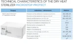 Esterilizador de calor seco MicroSTOP PROTECT - Imagen 7