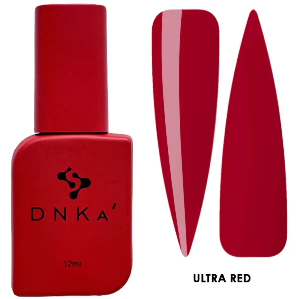 COLOR GEL POLISH "DNKa", 12 ml ULTRA RED