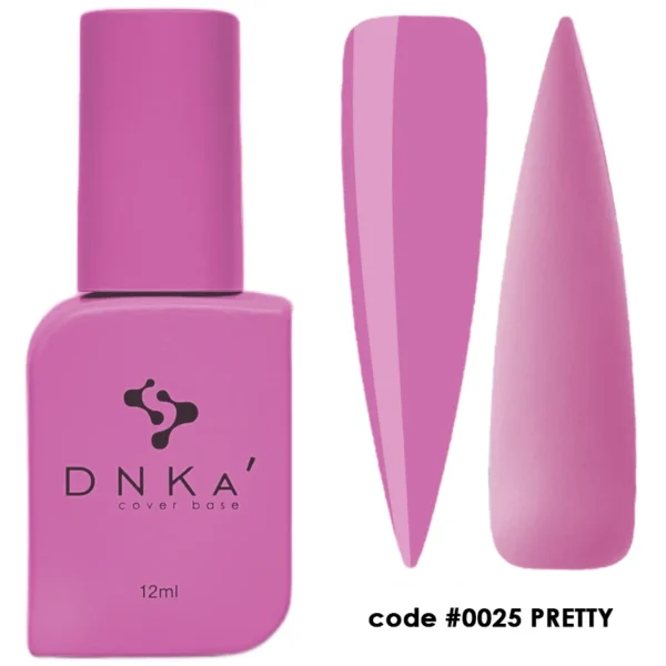 RUBBER BASE "DNKa" 12 ml #0025 Pretty