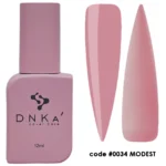 RUBBER BASE "DNKa" 12 ml #0034 Modest