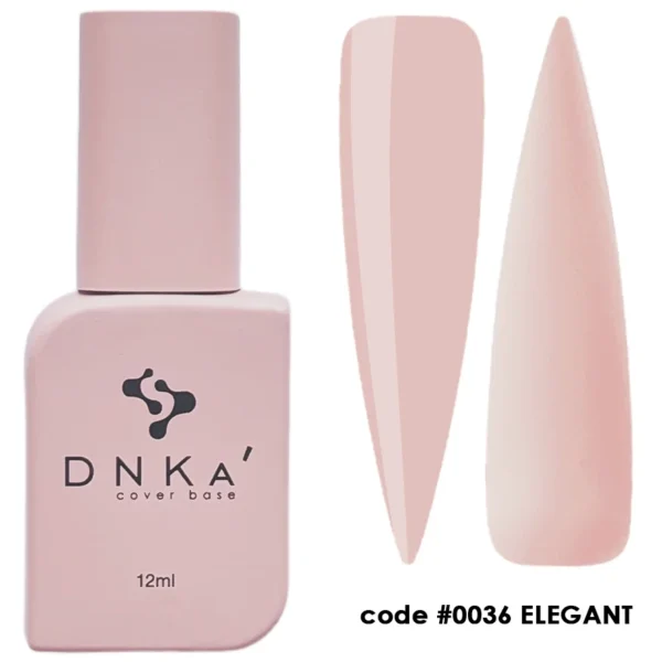 RUBBER BASE "DNKa" 12 ml #0036 Elegant