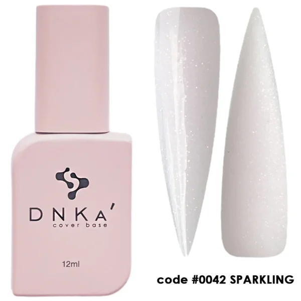 RUBBER BASE "DNKa" 12 ml #0042 Sparkling