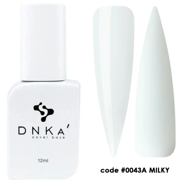 RUBBER BASE "DNKa" 12 ml #0043A' Milky