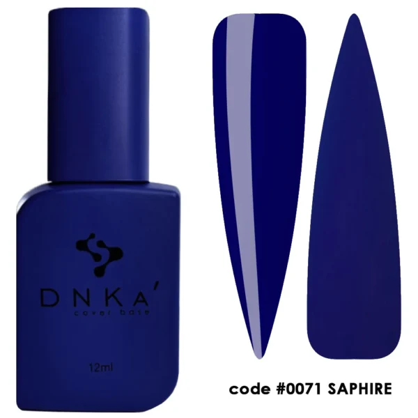 RUBBER BASE "DNKa" 12 ml #0071 Saphire