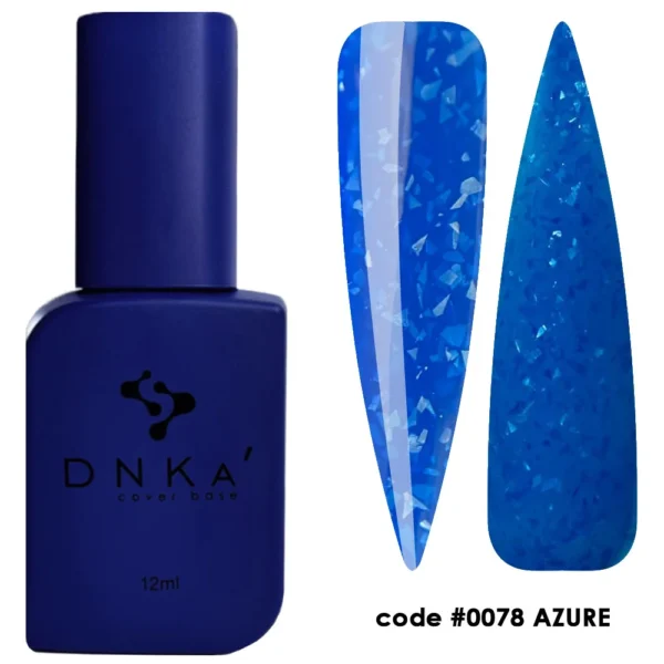 RUBBER BASE "DNKa" 12 ml #0078 Azure