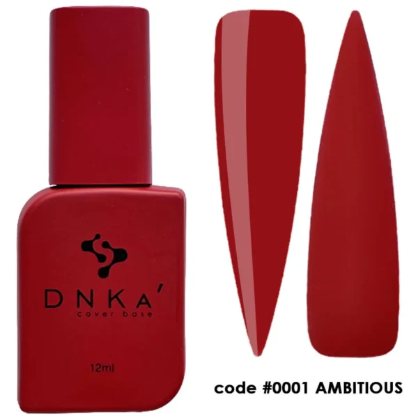 RUBBER BASE FRENCH "DNKa", 12 ml #0001 Ambitious
