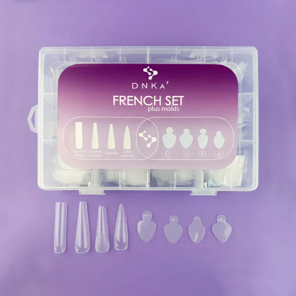 FRENCH SET PLUS MOLDS "DNKa", 192/96pcs