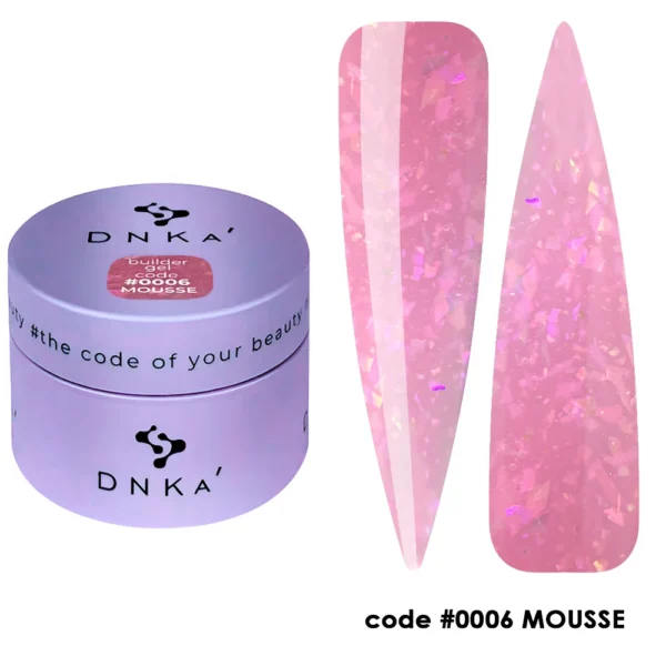 DNKa’ Builder Gel, 30 ml Mousse #0006