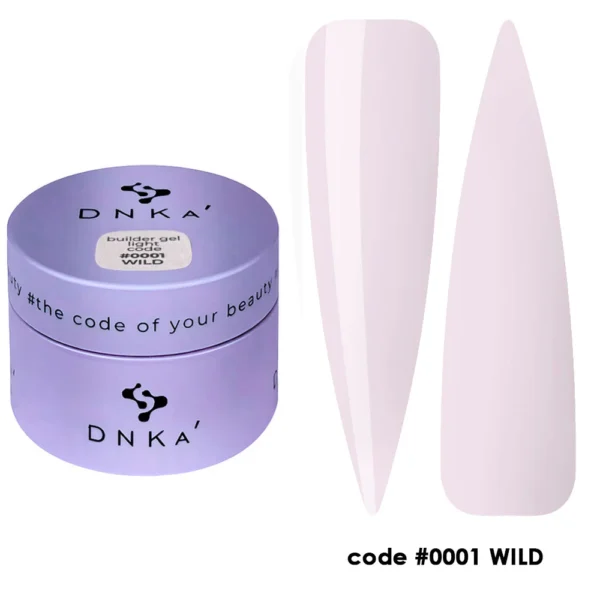 DNKa’ Builder Gel, 30 ml Light #0001 Wild