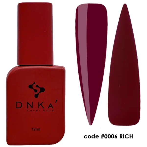 RUBBER BASE "DNKa" 12 ml #0006 Rich