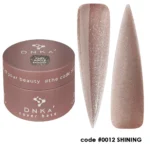 RUBBER BASE "DNKa" 30 ml #0012 Shining