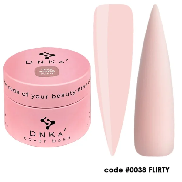 RUBBER BASE "DNKa" 30 ml #0038 Flirty