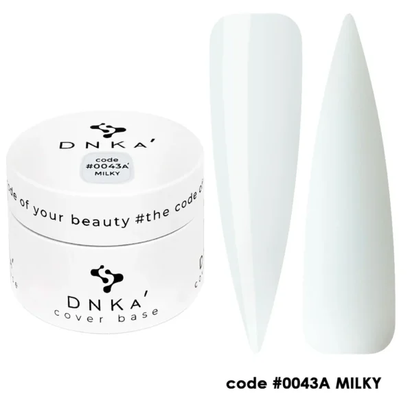 RUBBER BASE "DNKa" 30 ml #0043A Milky