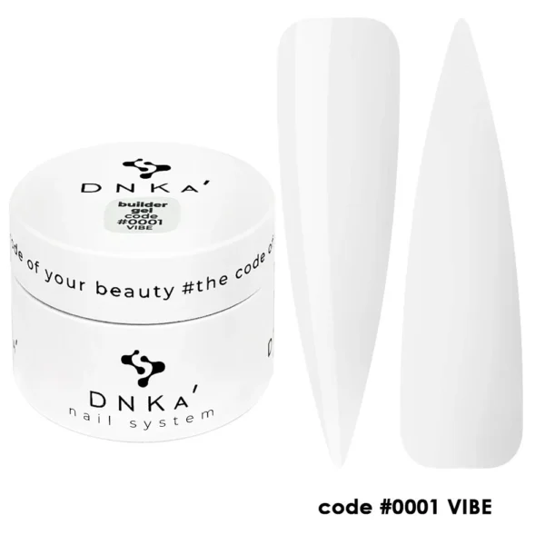 DNKa’ Builder Gel, 30 ml #0001 Vibe – transparente