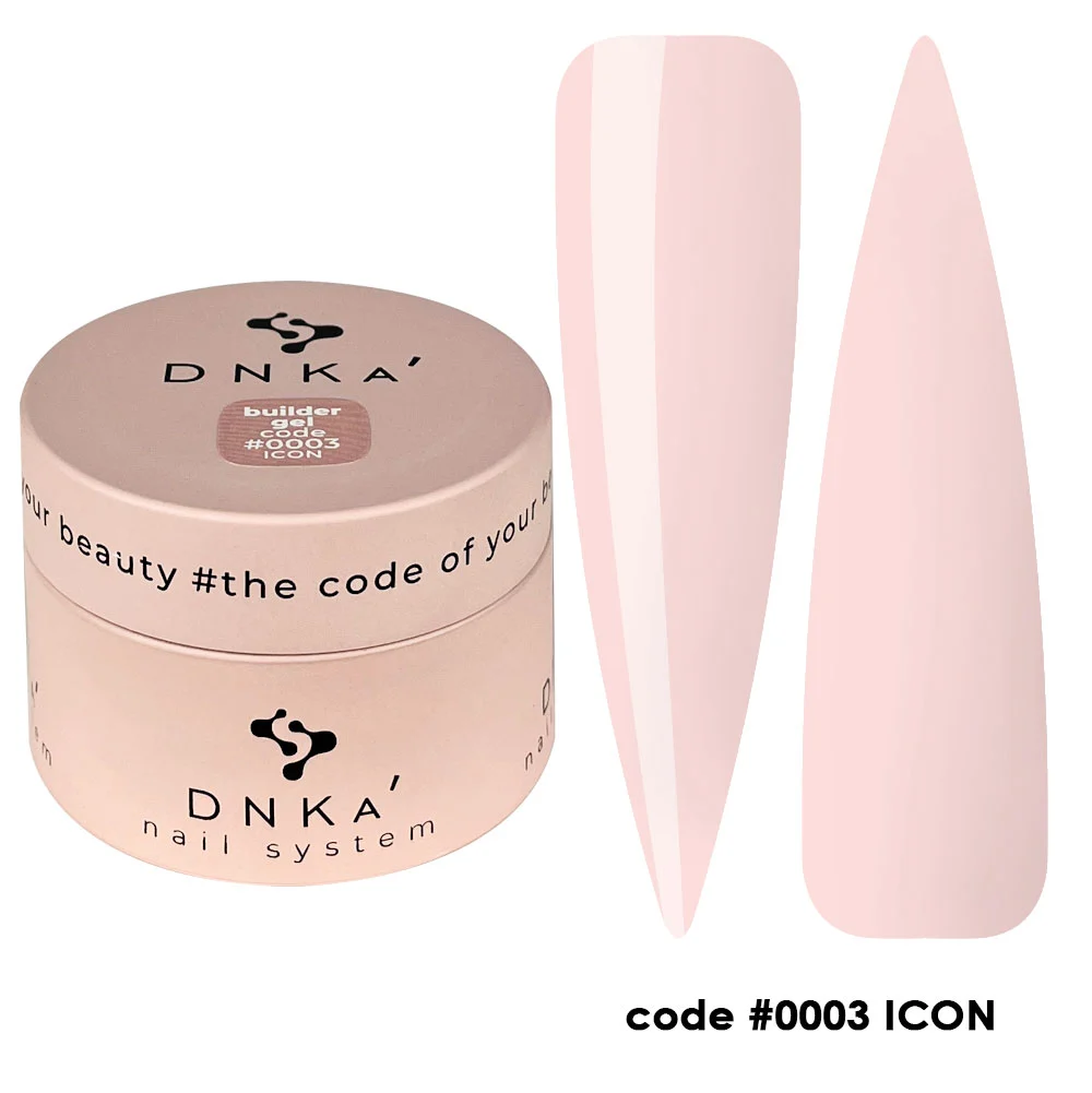 code0003 DNKa’ Builder Gel, 30 ml #0003 Icon – rosa - Imagen 1