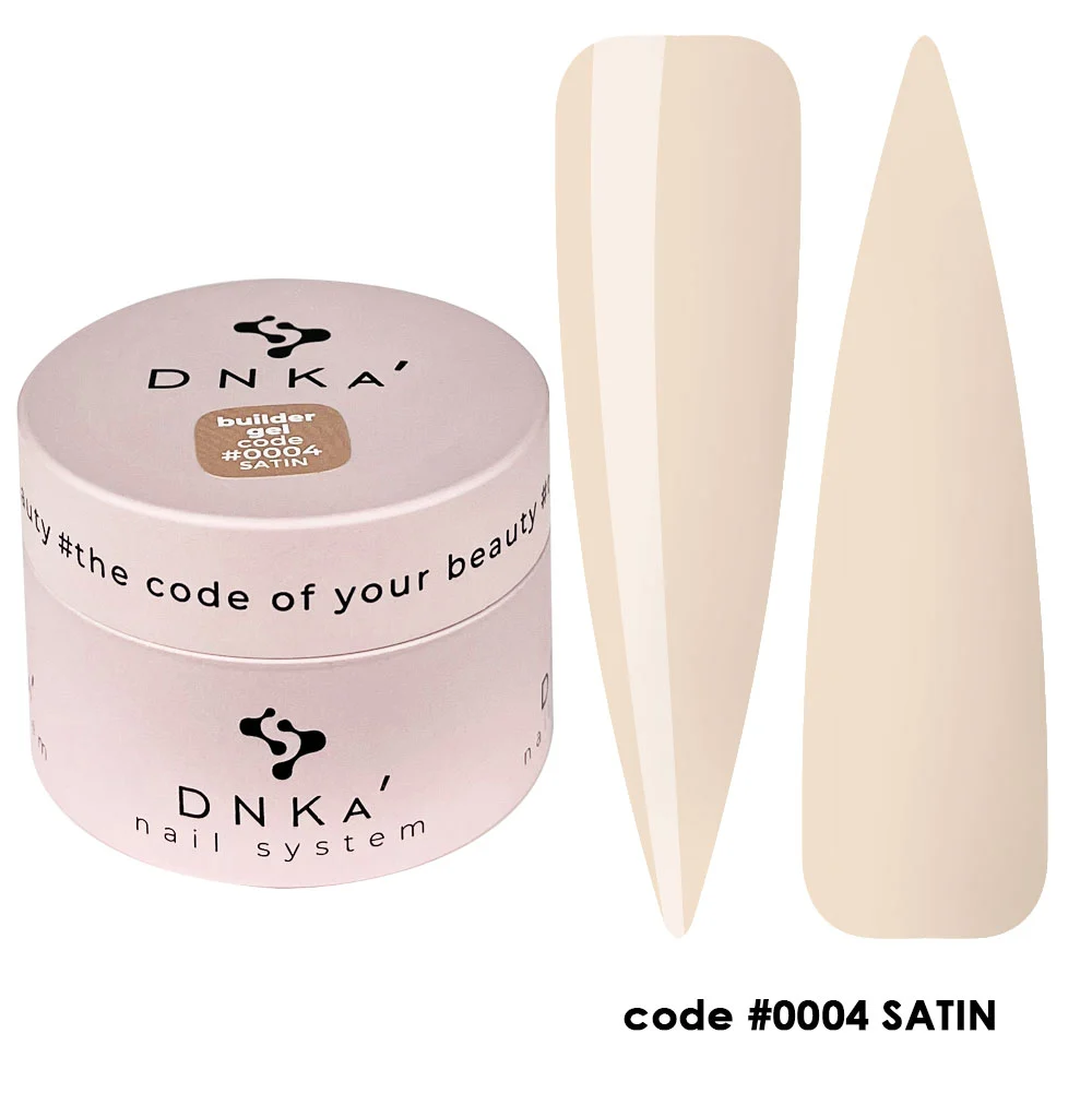 code0004 DNKa’ Builder Gel, 30 ml #0004 Satin – beige - Imagen 1
